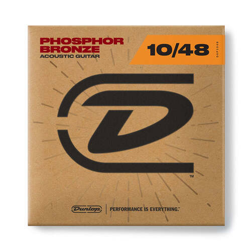 Dunlop 10-48 Phosphor Bronze - Acoustic Guitar Strings