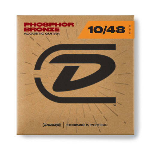 Dunlop 10-48 Phosphor Bronze - Acoustic Guitar Strings