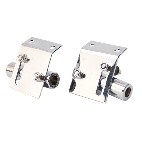 AMS MARCHING Drum Bracket Pair Chrome Tilt Adjust
