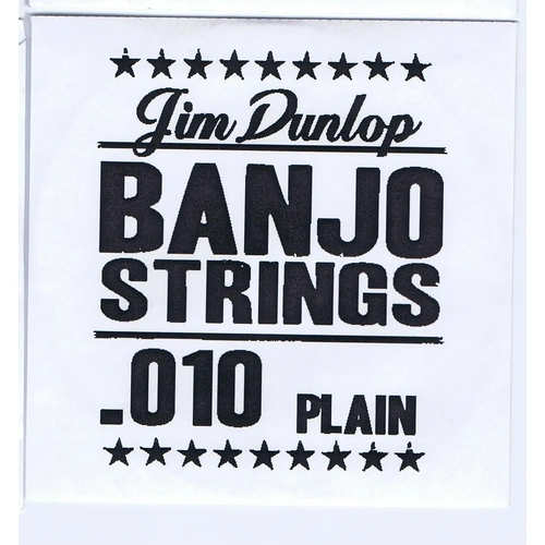 Jim Dunlop Dunlop .010 Banjo Single String PL-ST Loop End