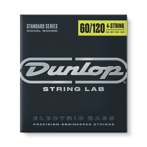 Jim Dunlop DBN60120 Drop Tune Nickel Round Wound Bass Guitar String Set 60-120 Extra Heavy