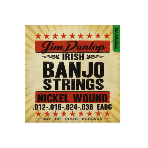Dunlop Medium Irish Tenor Nickel Wound Banjo Strings