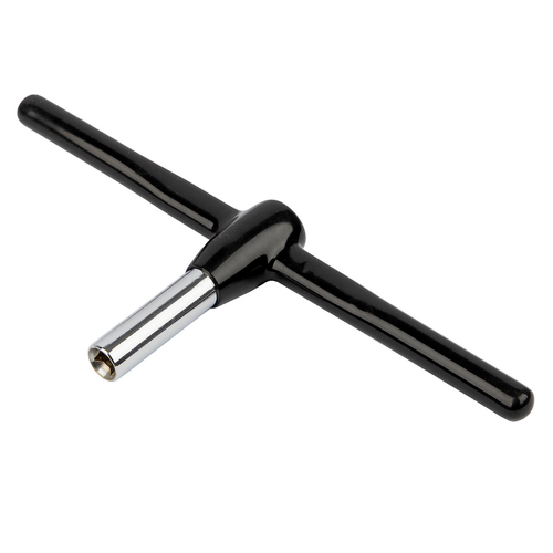 DXP High Tension Drum Key with Long Rubber Handle and Chrome Finish