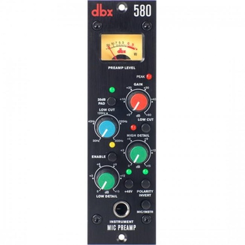 DBX 580 Microphone Preamp 500 Series