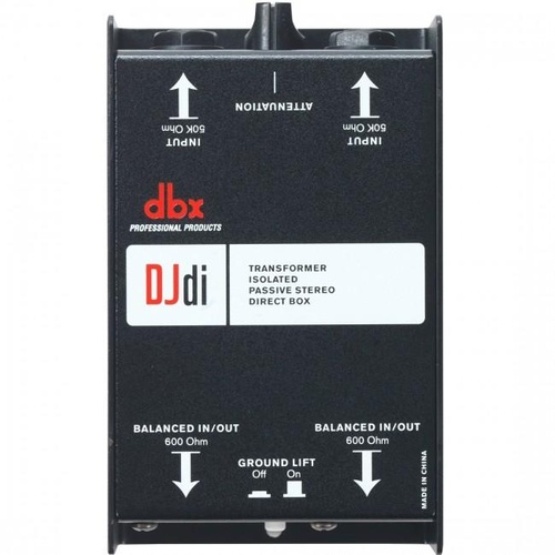 DBX DJDI 2ch Passive Direct Box