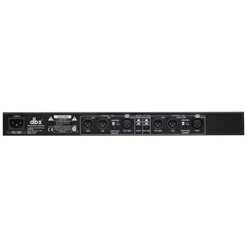 DBX 223XS Stereo/Mono Crossover with XLR Connectors - High-Performance 2-Way/3-Way Audio Signal Processor