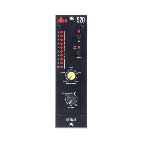 DBX 520 De-Esser - 500 Series Module for Vocal Clarity & Sibilance Control
