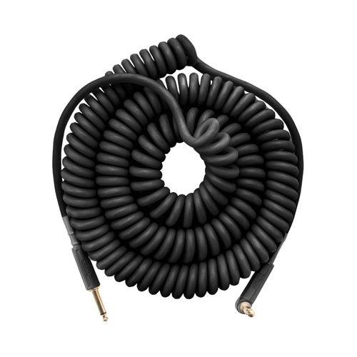 MXR 30ft Black Coil Instrument Cable - Right Angle to Straight