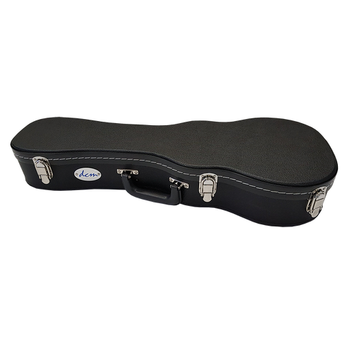DCM BKW-S  Soprano Uke Wood Case Black