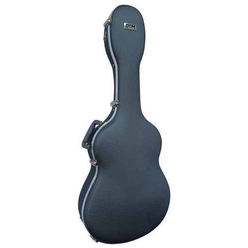 DCM CC2C  ABS Deluxe Classical Guitar Case Blue Lining