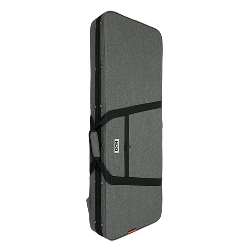 DCM Premium PFE Polyfoam Lightweight Electric Guitar Case Grey with Plush Velvet Interior