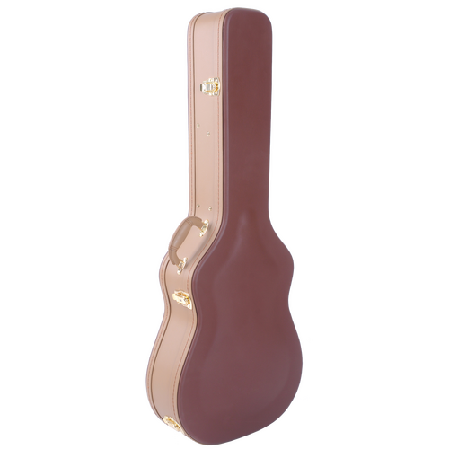 DCM Premium TNBR Dreadnought Case - Tan / Brown