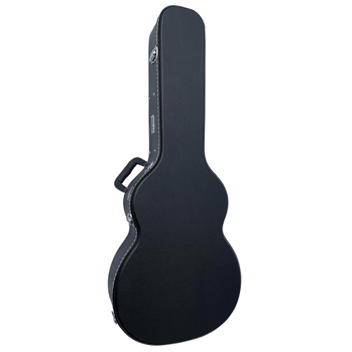 DCM WCC1 Wood Classical Guitar Case with Black Plush Lining and Chrome Hardware