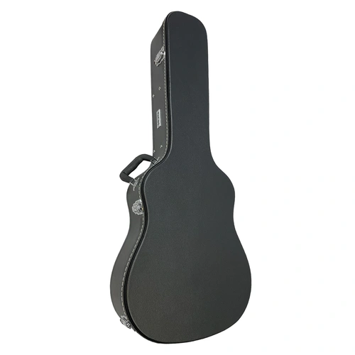 DCM WDC6 Dreadnought 6-String Guitar Case with Locking Latches and Plush Lining