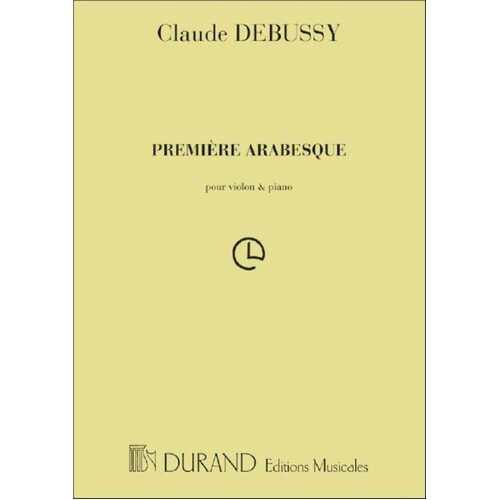 Debussy - Arabesque No 1 Violin/Piano Book