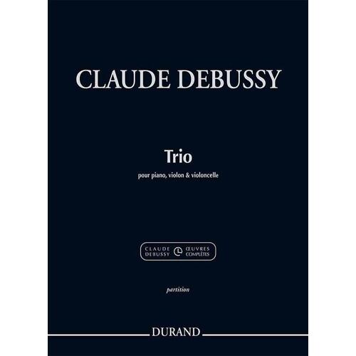 Debussy - Trio Piano/Violin/Cello (Music Score/Parts) Book