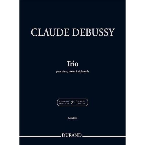 Debussy - Trio Piano/Violin/Cello (Music Score/Parts) Book