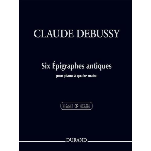 Debussy - Six Epigraphes Antiques Piano Duet (Softcover Book)