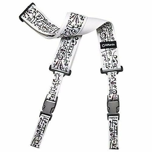 DiMarzio 2 Inch Steve Vai Nylon Clip Lock Guitar Strap - Original Art *NEW*
