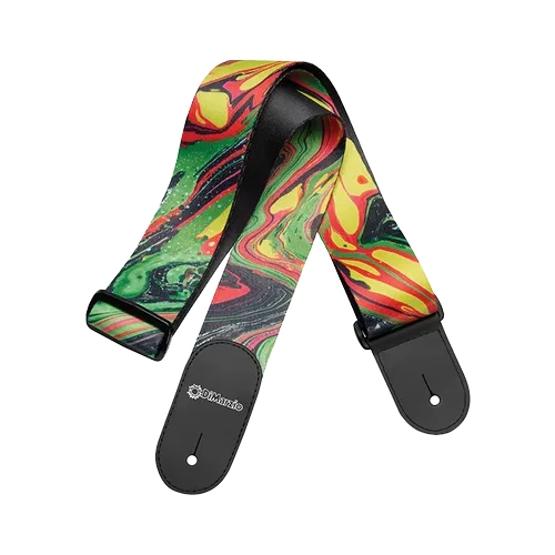 Dimarzio Steve Vai Strap - Green Universe