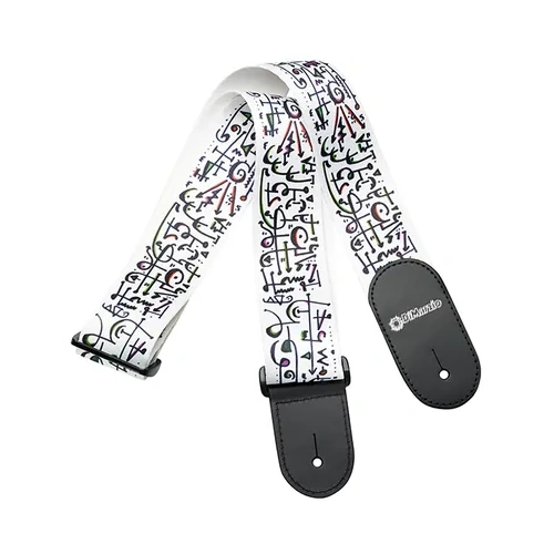 Dimarzio Steve Vai Strap Art White