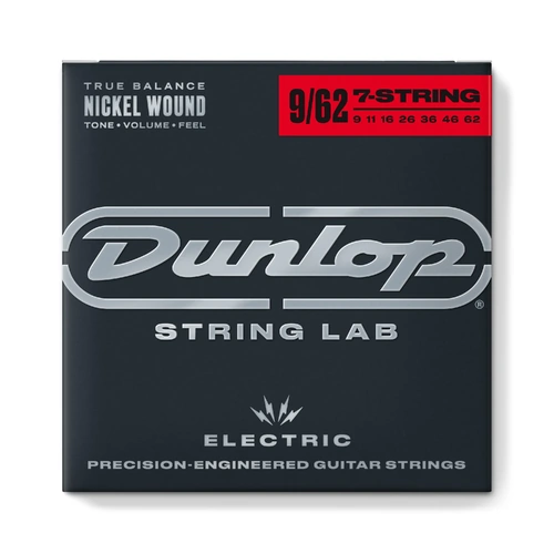 Jim Dunlop Dunlop 09-62 Nickel 7-String Electric Guitar Strings