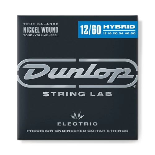 Jim Dunlop Dunlop 12-60 Electric Strings - Extra Heavy Hybrid Set
