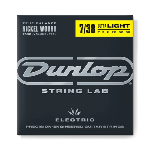 Jim Dunlop Dunlop 7-38 Electric Guitar Ultra Light Nickel Wound Strings