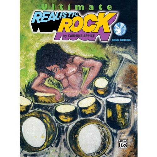 Realistic Rock Drum Method Book/CD Updated