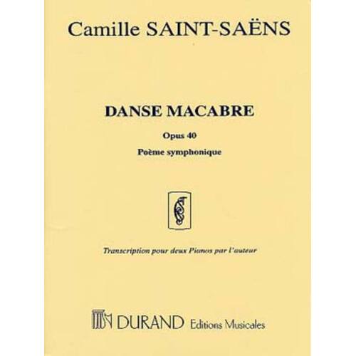Saint-Saens - Danse Macabre Op 40 2P4H Book