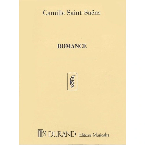 Saint-Saens Romance Op. 51 for Flute and Piano, Durand Editions, Grade 6
