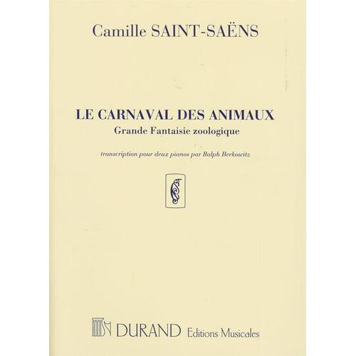 Carnival Of The Animals 2 Piano 4 Hand Book