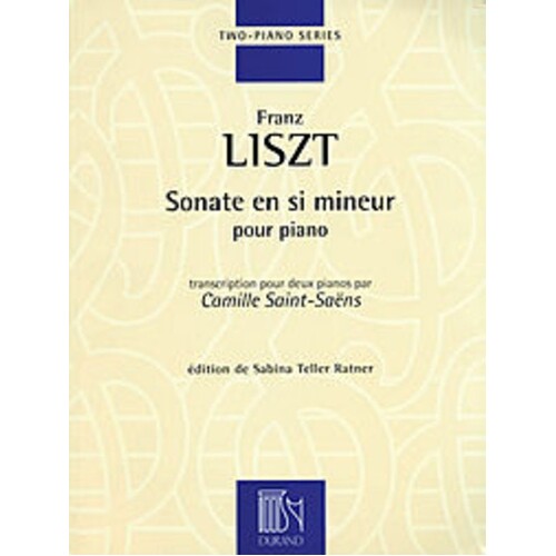 Sonata B Min 2 Pianos 4 Hands Book