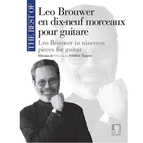 Best Of Leo Brouwer 19 Pieces For Guitar (Softcover Book)