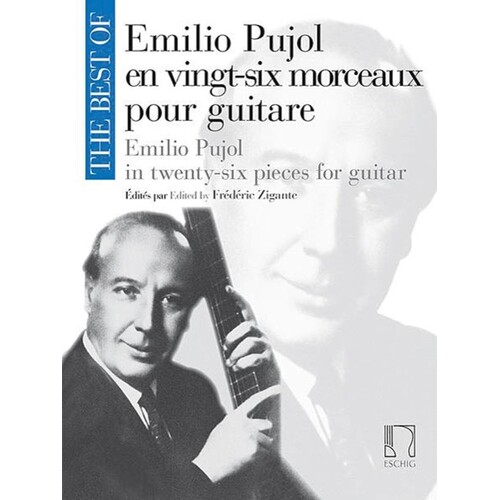 Best Of Emilio Pujol For Guitar Book