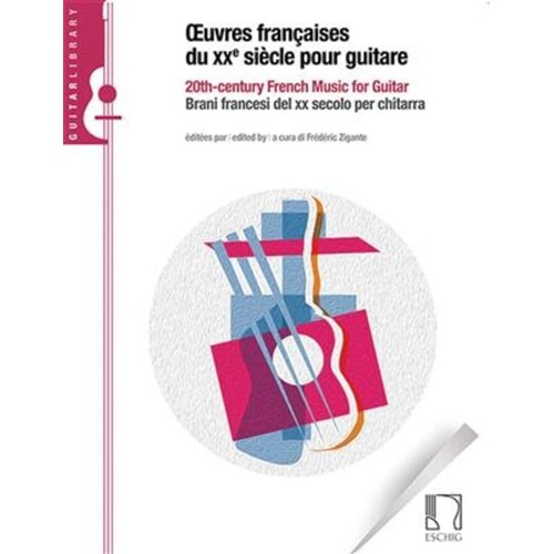 20th Century French Music For Guitar Book