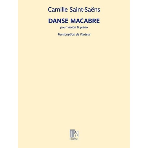 Danse Macabre Violin/Piano Book