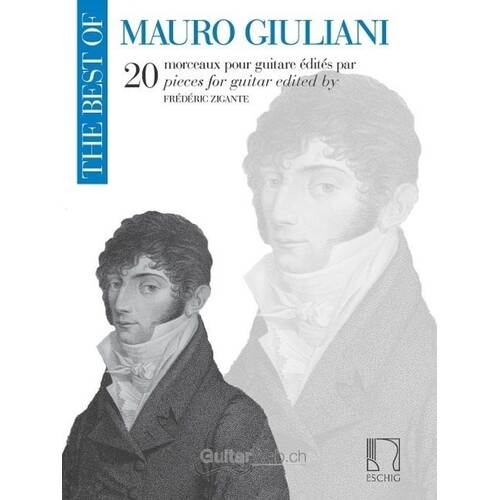 Best Of Mauro Giuliani Guitar (Softcover Book)