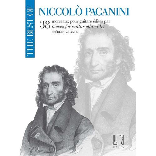 Best Of Niccolo Paganini Guitar (Softcover Book)