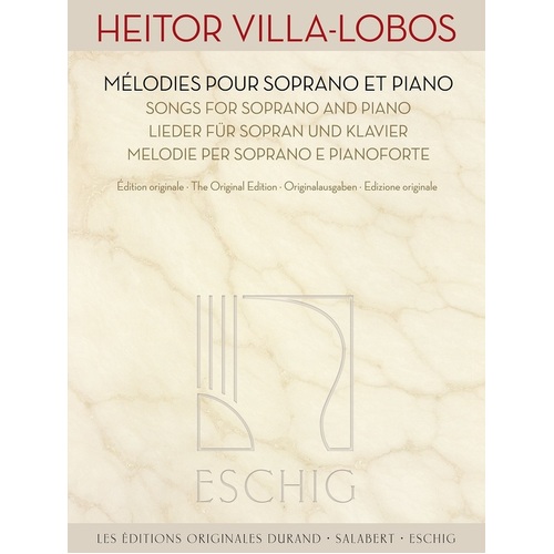 Villa-Lobos - Songs For Soprano/Piano