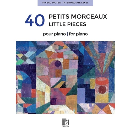 40 Little Pieces For Piano Intermediate Level Softcover Book (Piano)