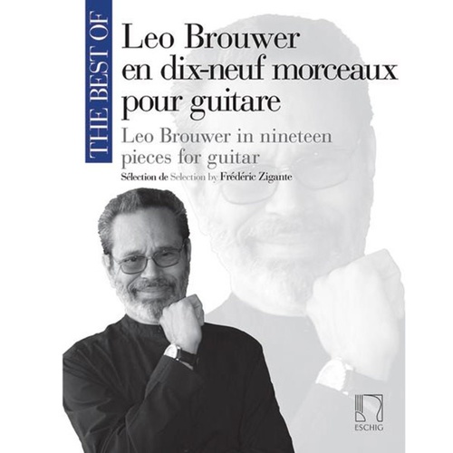Best Of Leo Brouwer 19 Pieces For Guitar Book