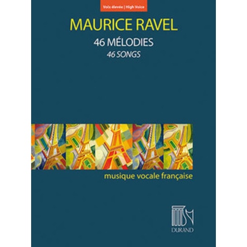 Ravel - 46 Melodies High Voice Book