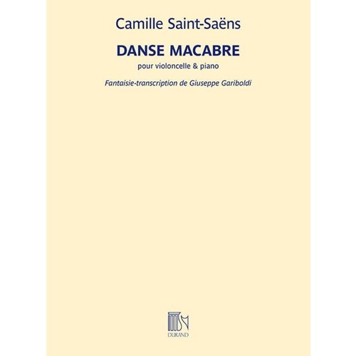Danse Macabre Cello/Piano Book