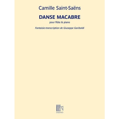Danse Macabre Flute/Piano Book