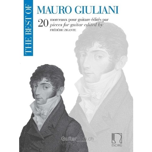 Best Of Mauro Giuliani Guitar Book