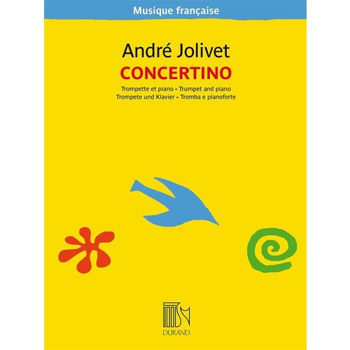 Jolivet - Concertino Trumpet/Piano Book