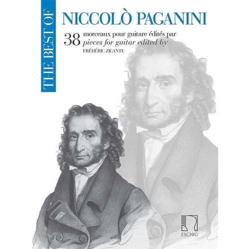 Best Of Niccolo Paganini Guitar Book