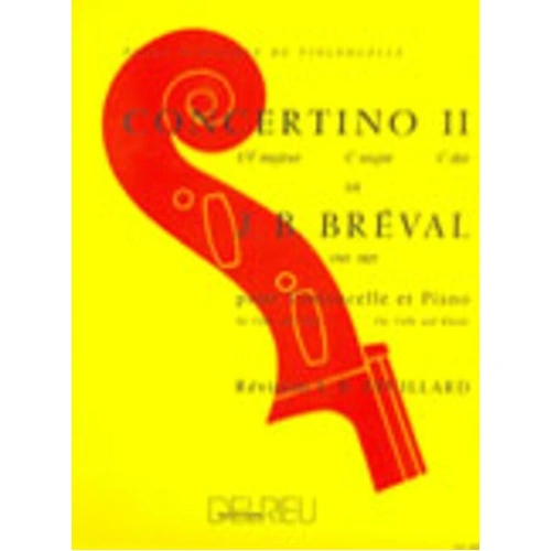 Breval Concertino No 2 in C Major for Cello and Piano