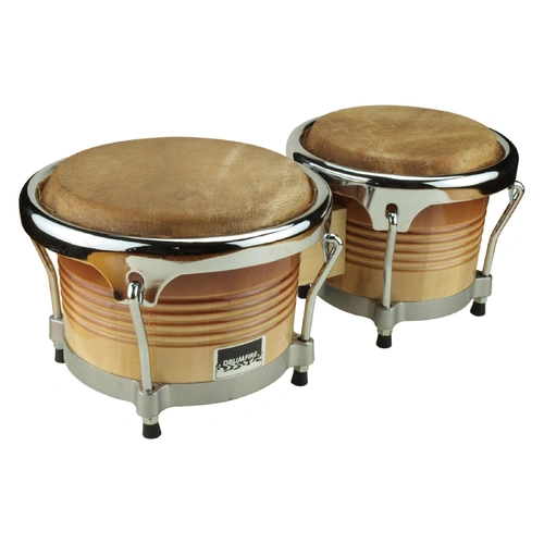 Drumfire 7.5" & 8.5" Elite Wood Bongos - Tobacco Sunburst Finish